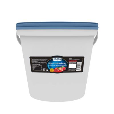 Apple and strawberry jam reduced sugar, HELCOM, 3.5 kg